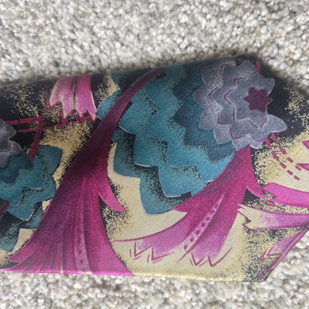 Christian Dior Multicolor Patterned Tie Dior Tie … - image 6